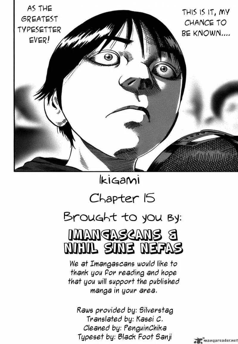 Ikigami Chapter 15 page 29