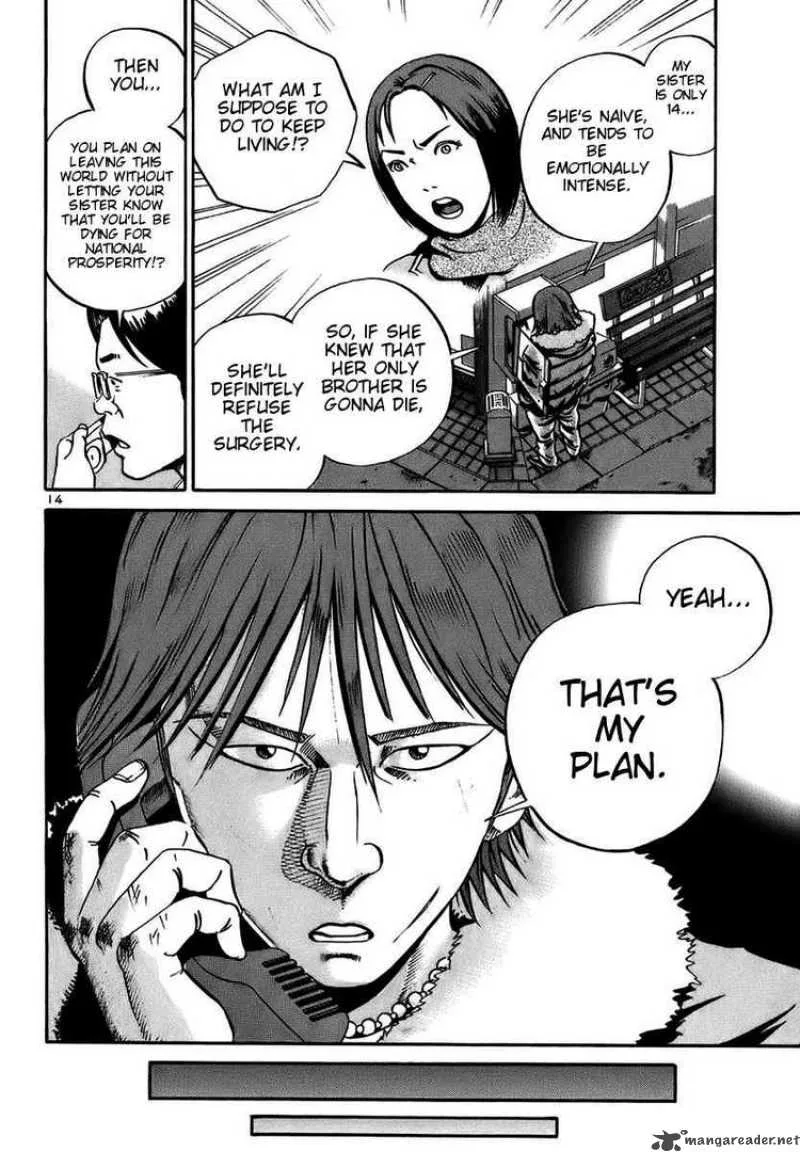 Ikigami Chapter 17 page 14