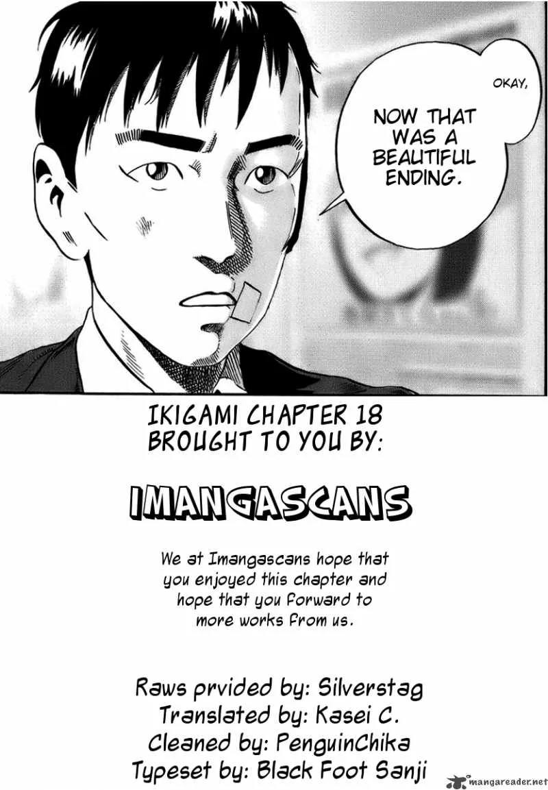 Ikigami Chapter 18 page 37