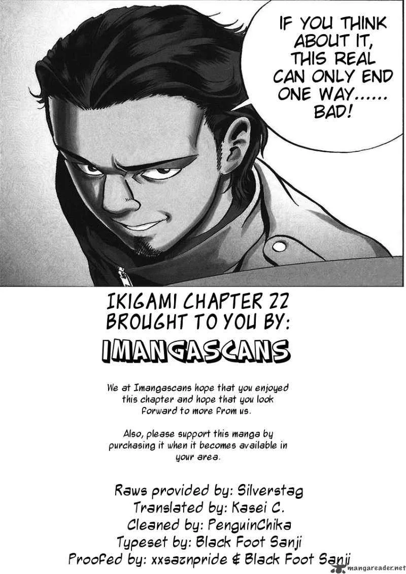 Ikigami Chapter 22 page 37