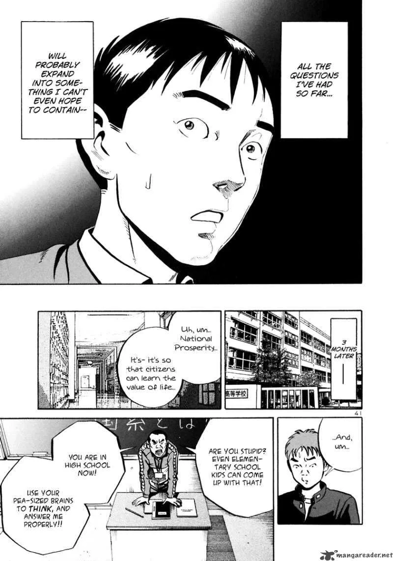 Ikigami Chapter 30 page 41