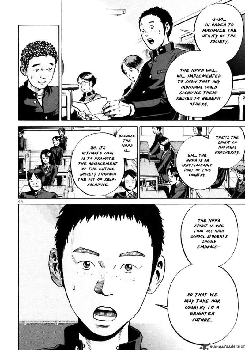Ikigami Chapter 30 page 44