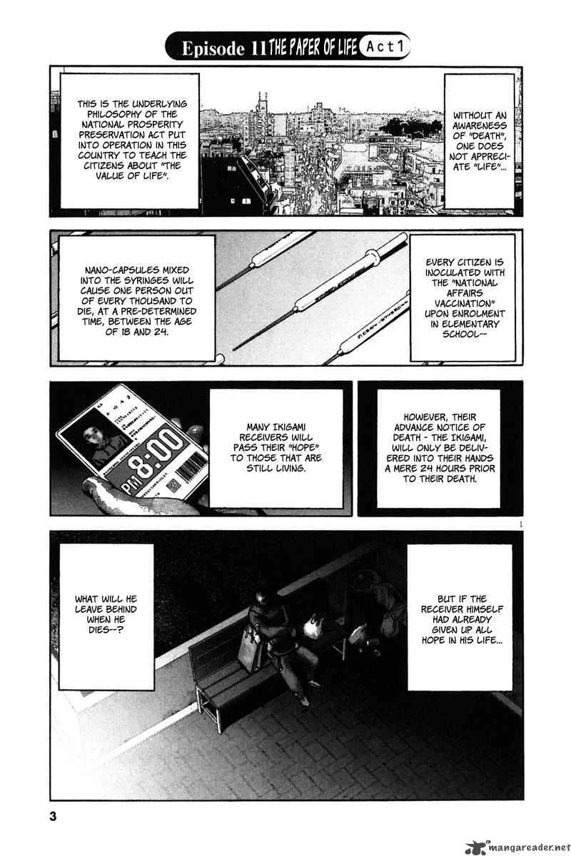 Ikigami Chapter 31 page 6