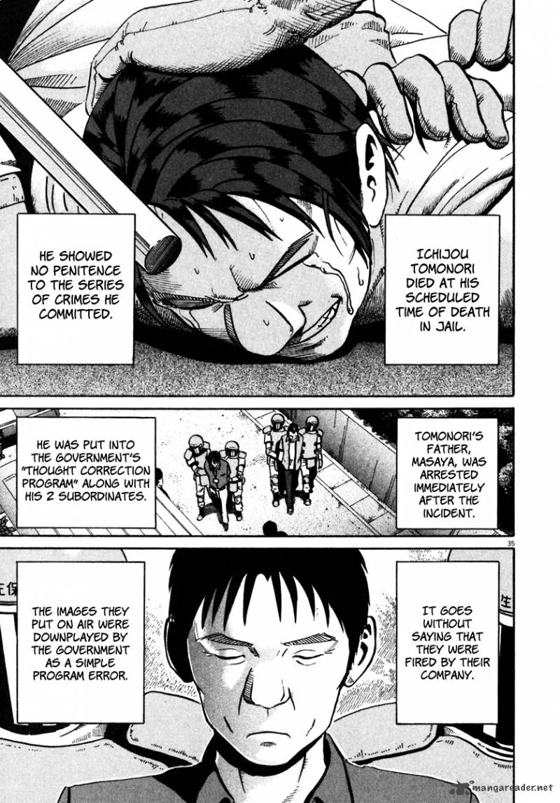Ikigami Chapter 36 page 35