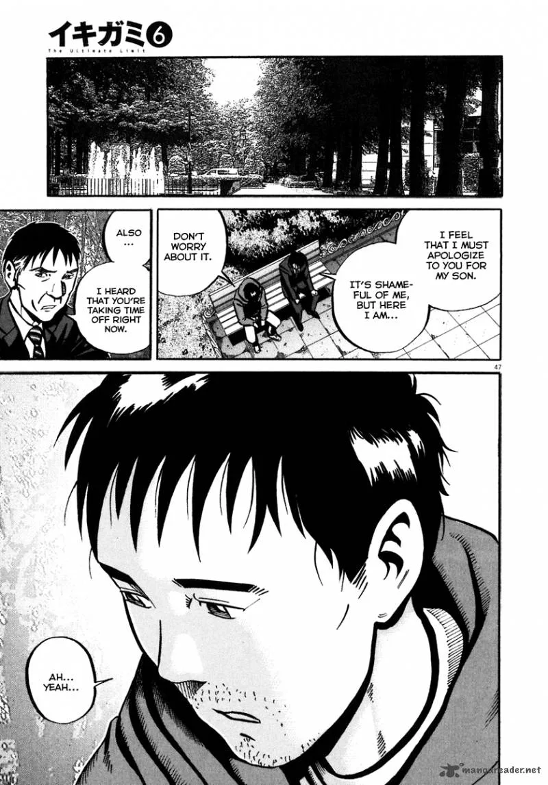 Ikigami Chapter 36 page 46