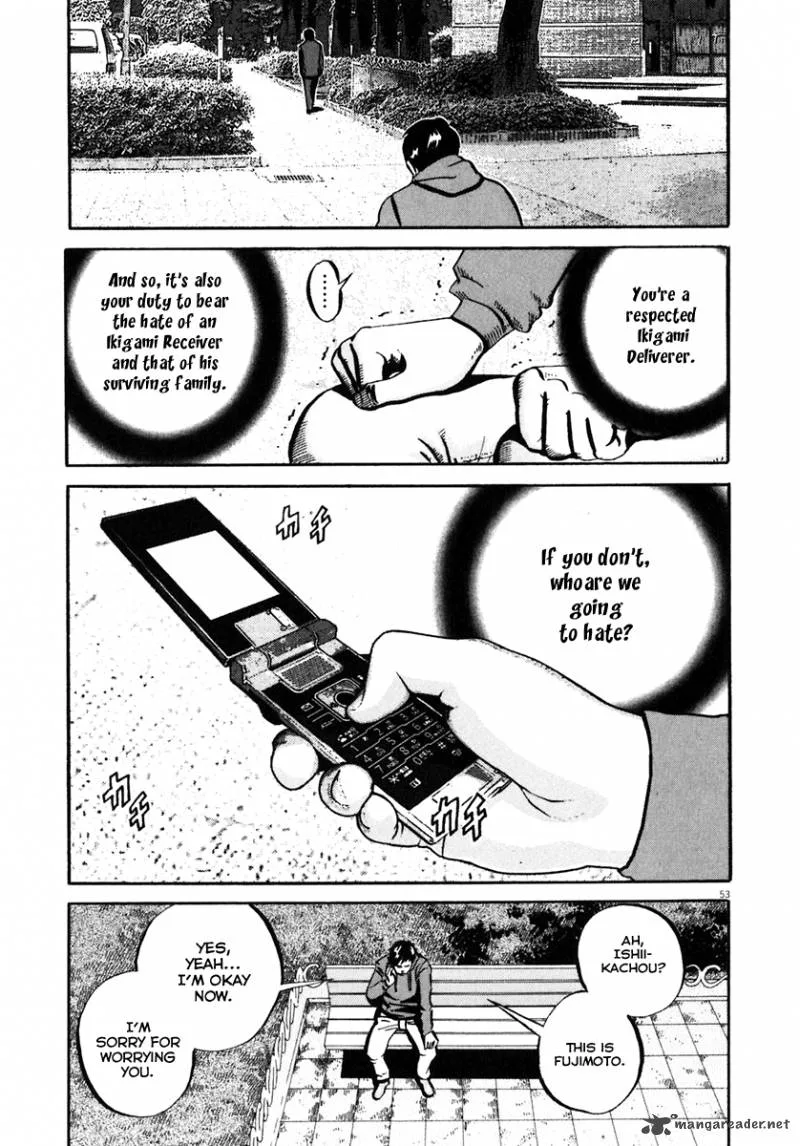 Ikigami Chapter 36 page 52
