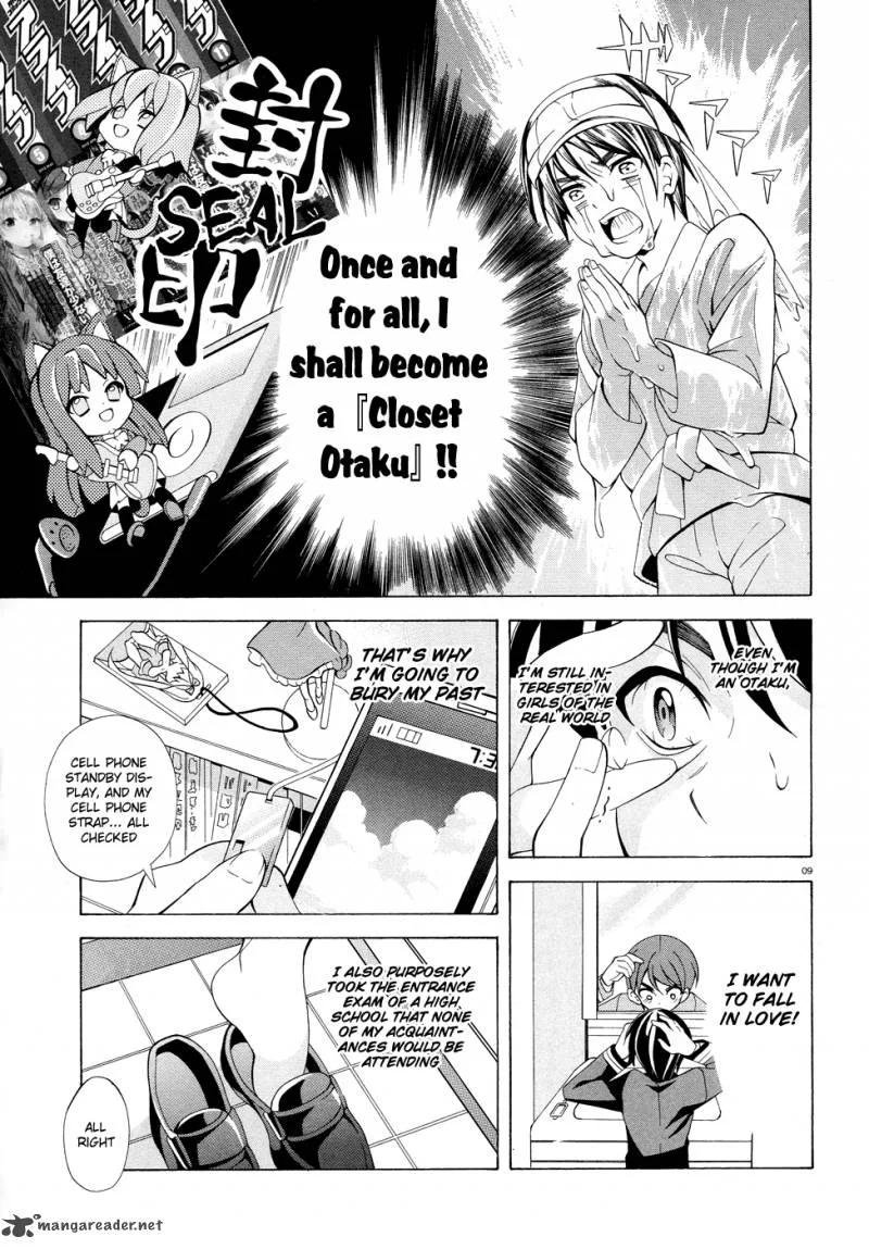 I’ll Make You into an Otaku, so Make Me into a Riajuu! Chapter 1 page 8