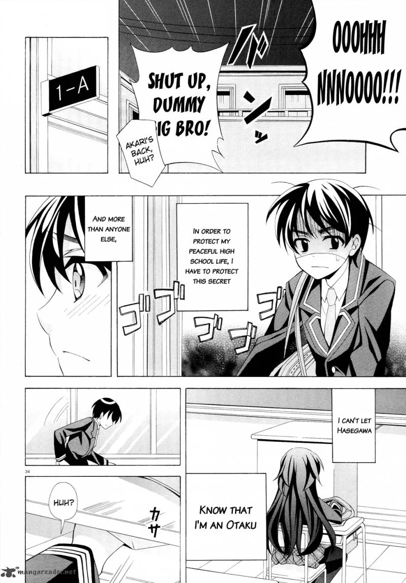 I’ll Make You into an Otaku, so Make Me into a Riajuu! Chapter 1 page 33