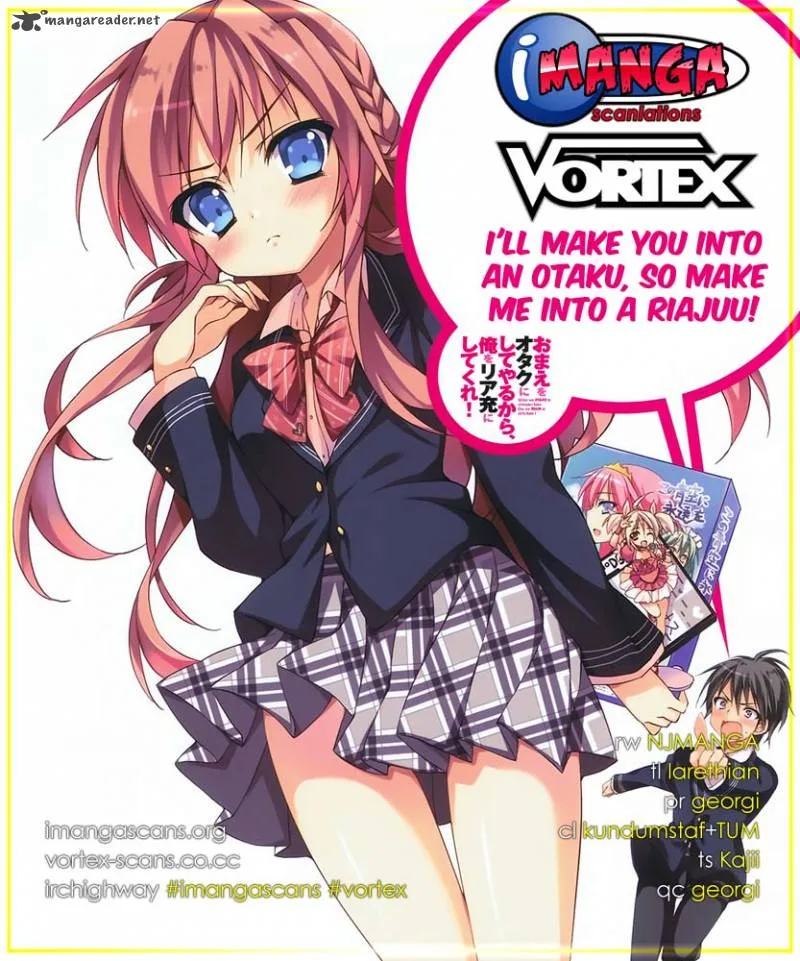 I’ll Make You into an Otaku, so Make Me into a Riajuu! Chapter 1 page 1