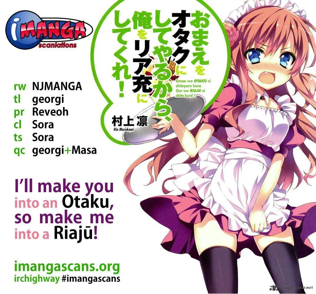 I’ll Make You into an Otaku, so Make Me into a Riajuu! Chapter 17 page 29