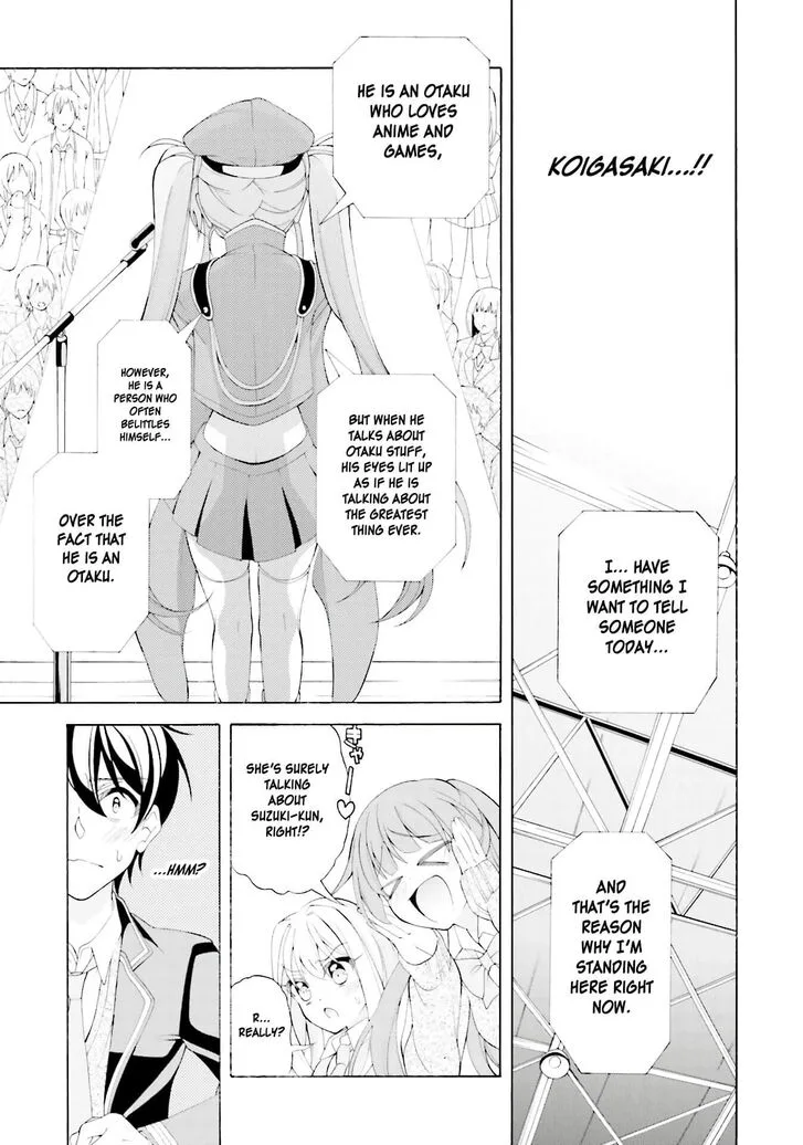 I’ll Make You into an Otaku, so Make Me into a Riajuu! Chapter 35 page 15