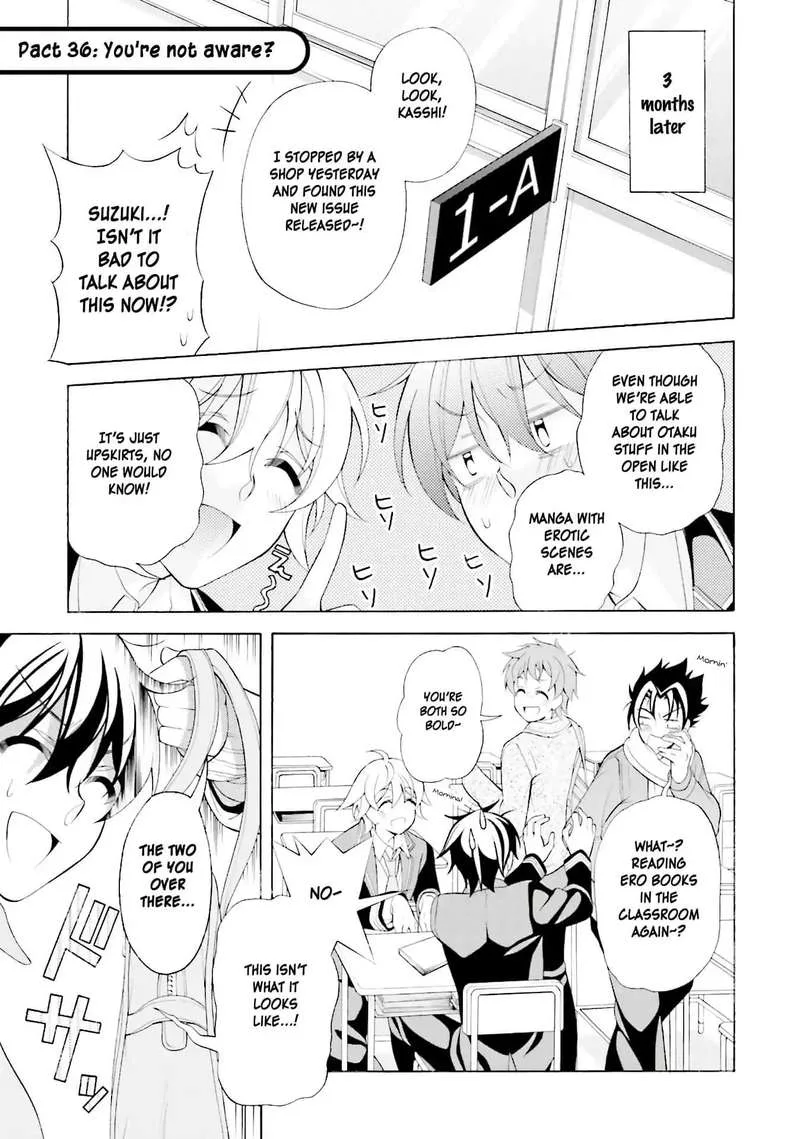I’ll Make You into an Otaku, so Make Me into a Riajuu! Chapter 36 page 1