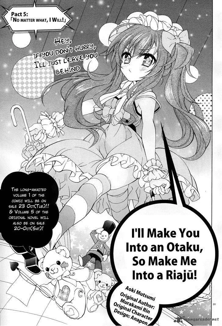 I’ll Make You into an Otaku, so Make Me into a Riajuu! Chapter 5 page 2