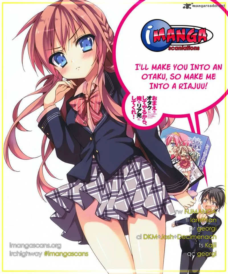 I’ll Make You into an Otaku, so Make Me into a Riajuu! Chapter 8 page 1
