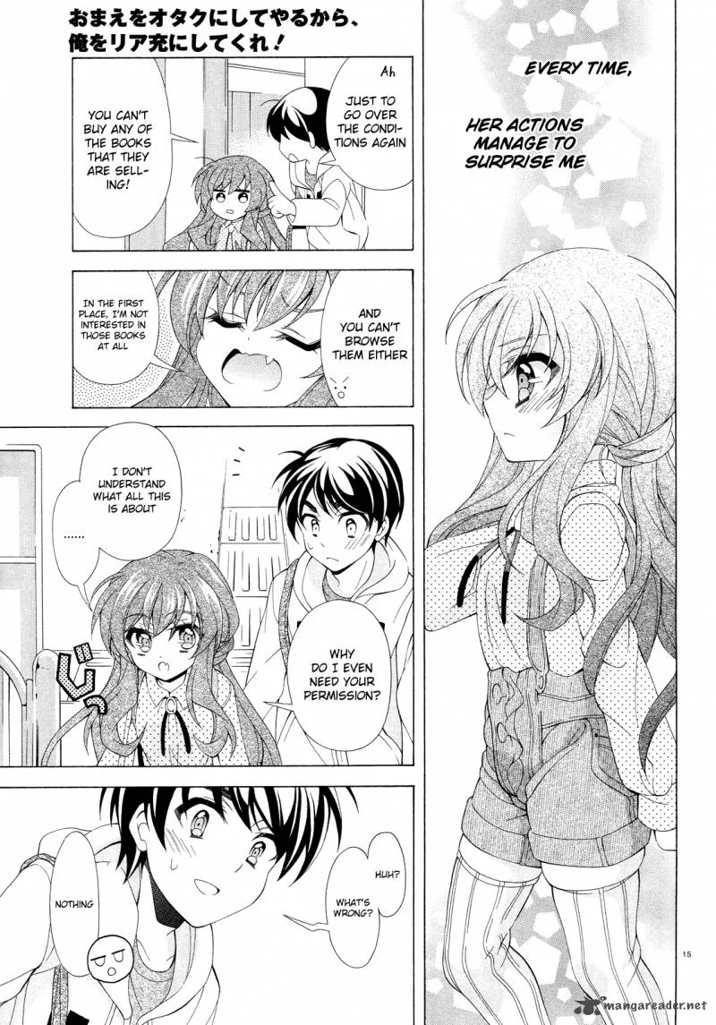 I’ll Make You into an Otaku, so Make Me into a Riajuu! Chapter 8 page 16
