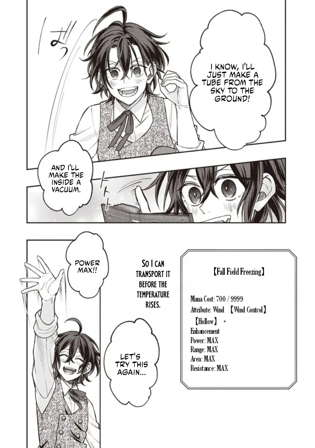I’m the Third Son of a Noble, but I Became the Strongest Mage by Tweaking My Stats and Modifying Every Spell! Chapter 5.1 page 6