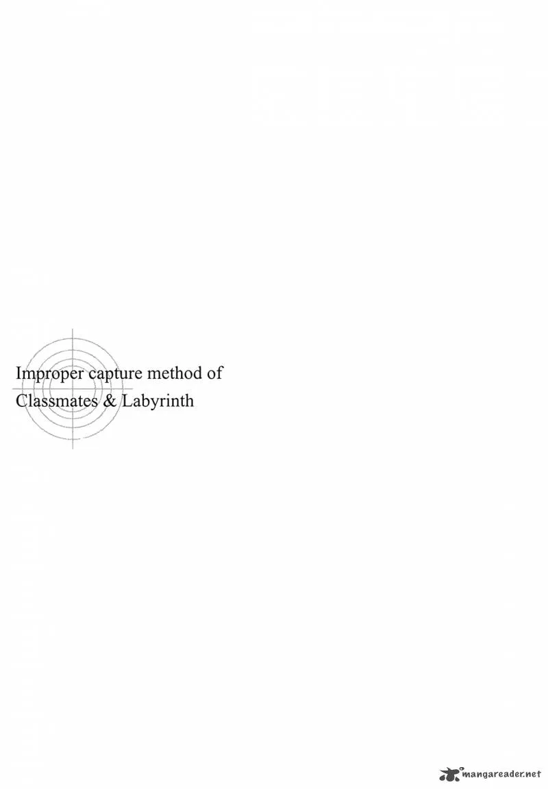 Improper Capture Method of Classmates & Labyrinth Chapter 3 page 32