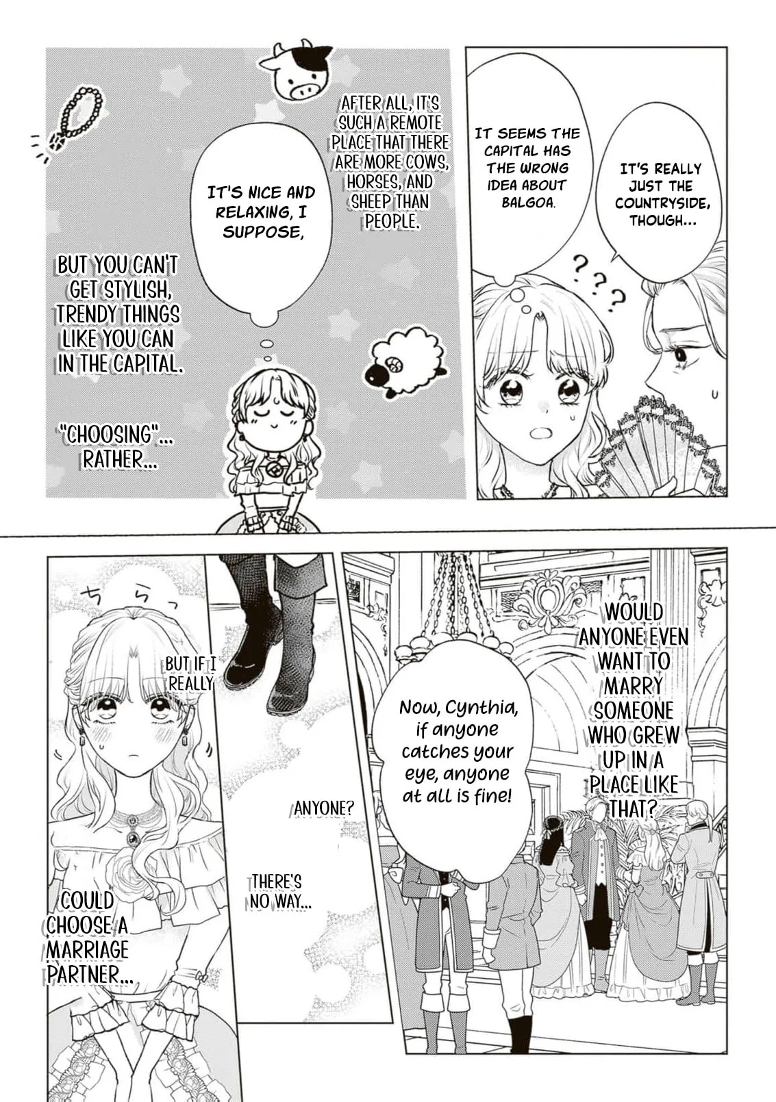 Inakamono ni wa Yoku Wakarimasen - Bon'yari Henkyou Haku Reijou wa, Danzai sa Reta Koushaku Reisoku wo Omochikaeri Suru Chapter 1 page 14