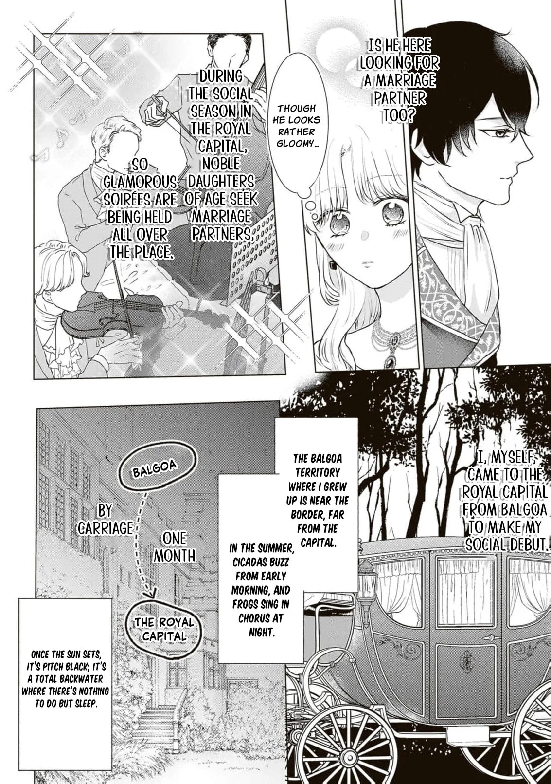 Inakamono ni wa Yoku Wakarimasen - Bon'yari Henkyou Haku Reijou wa, Danzai sa Reta Koushaku Reisoku wo Omochikaeri Suru Chapter 1 page 10