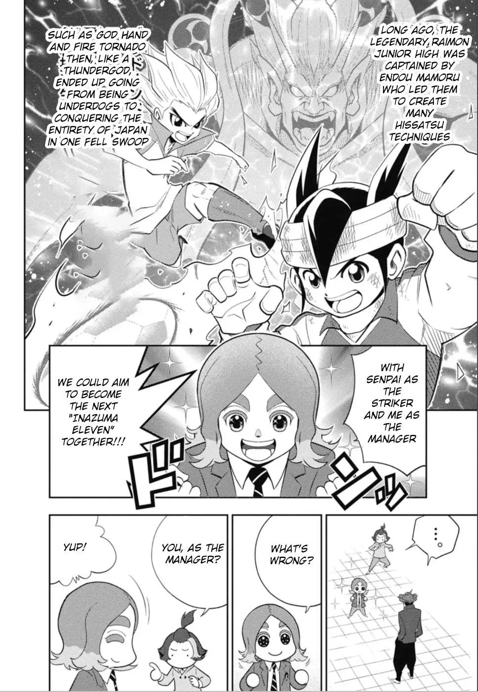 Inazuma Eleven: Eiyuutachi no Victory Road Chapter 1 page 10