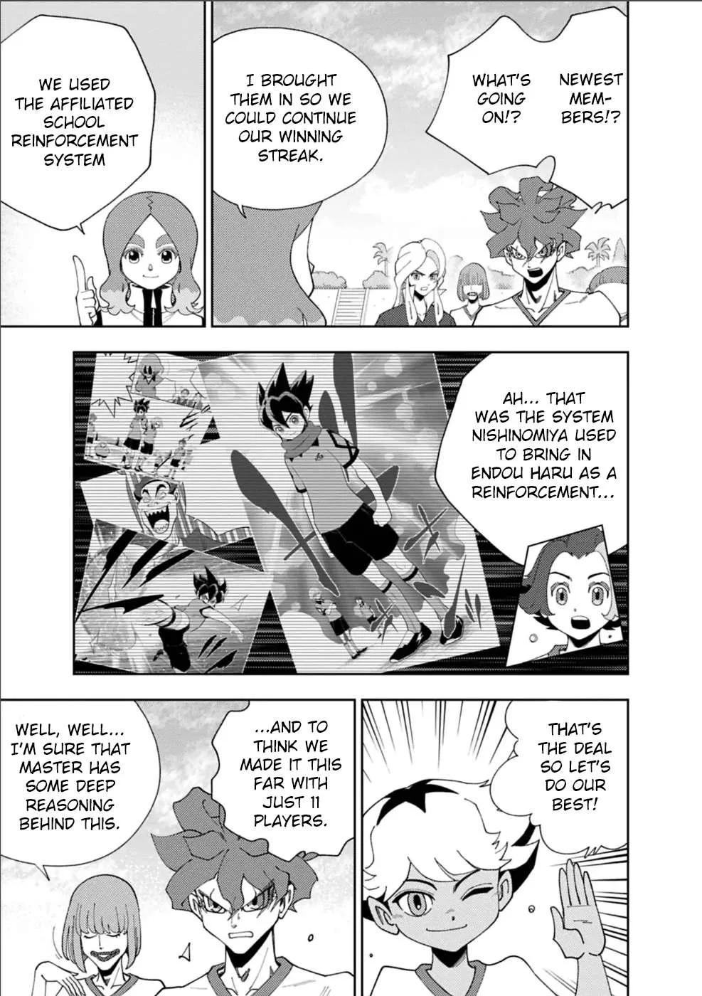 Inazuma Eleven: Eiyuutachi no Victory Road Chapter 15 page 9
