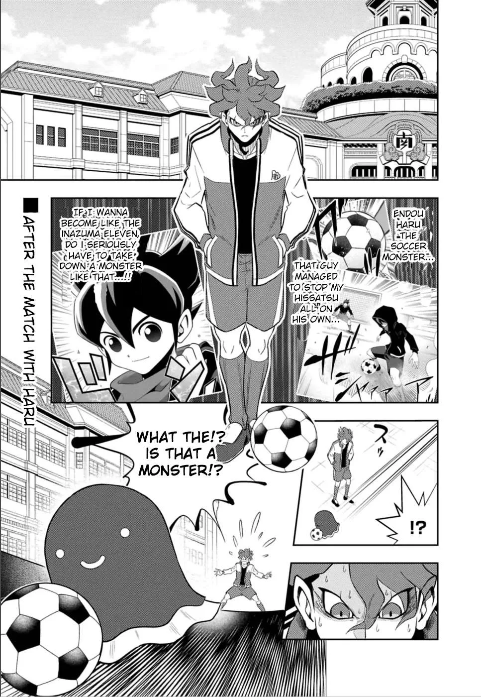 Inazuma Eleven: Eiyuutachi no Victory Road Chapter 4 page 1
