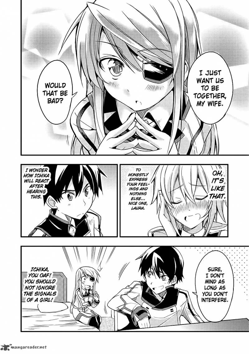 Infinite Stratos Black Bunny/White Bitter Chapter 1 page 15
