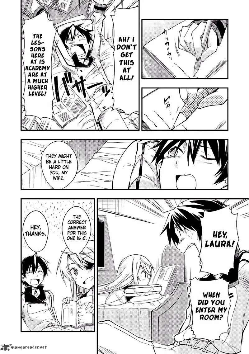 Infinite Stratos Black Bunny/White Bitter Chapter 1 page 13