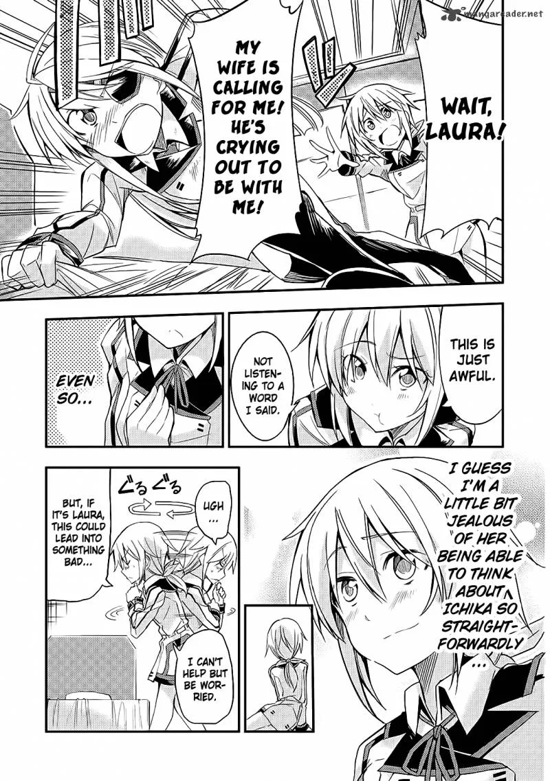Infinite Stratos Black Bunny/White Bitter Chapter 1 page 12