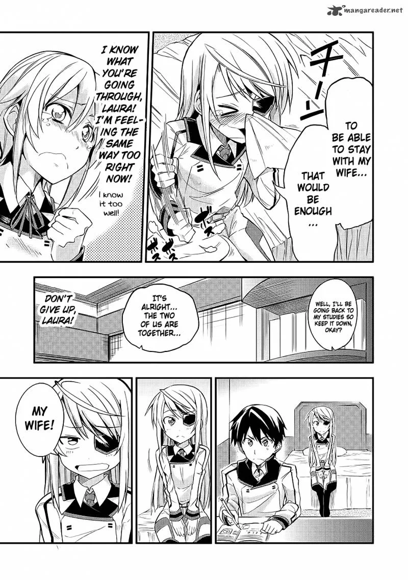 Infinite Stratos Black Bunny/White Bitter Chapter 1 page 16