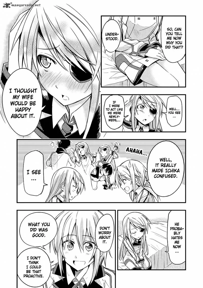 Infinite Stratos Black Bunny/White Bitter Chapter 1 page 8