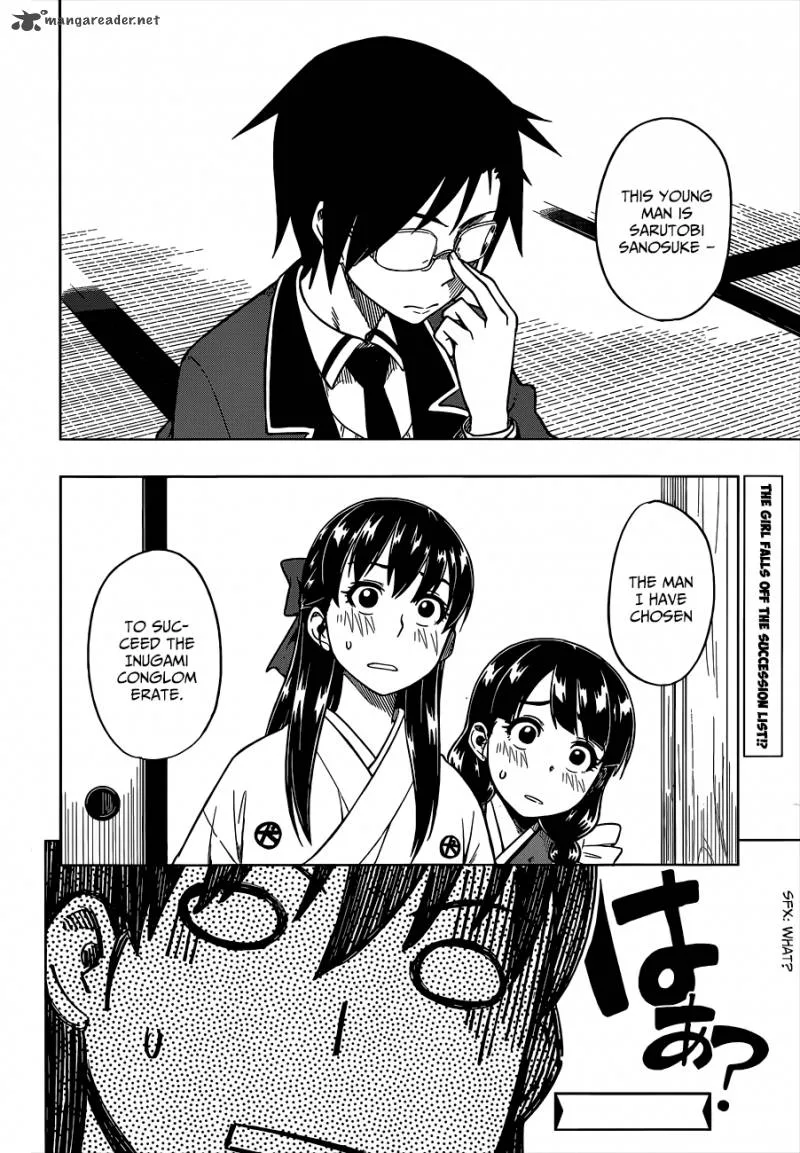 Inugami-san to Sarutobi-kun wa Naka ga Warui. Chapter 1 page 31