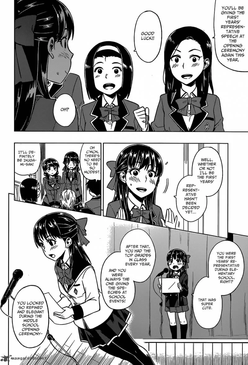Inugami-san to Sarutobi-kun wa Naka ga Warui. Chapter 1 page 10