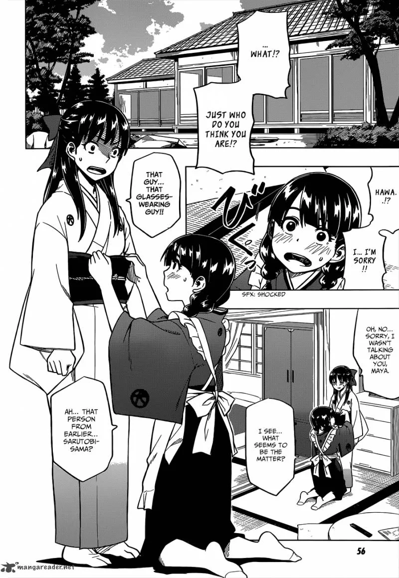 Inugami-san to Sarutobi-kun wa Naka ga Warui. Chapter 1 page 27