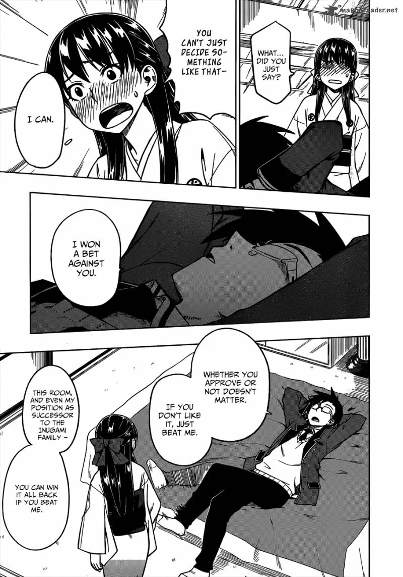 Inugami-san to Sarutobi-kun wa Naka ga Warui. Chapter 2 page 33