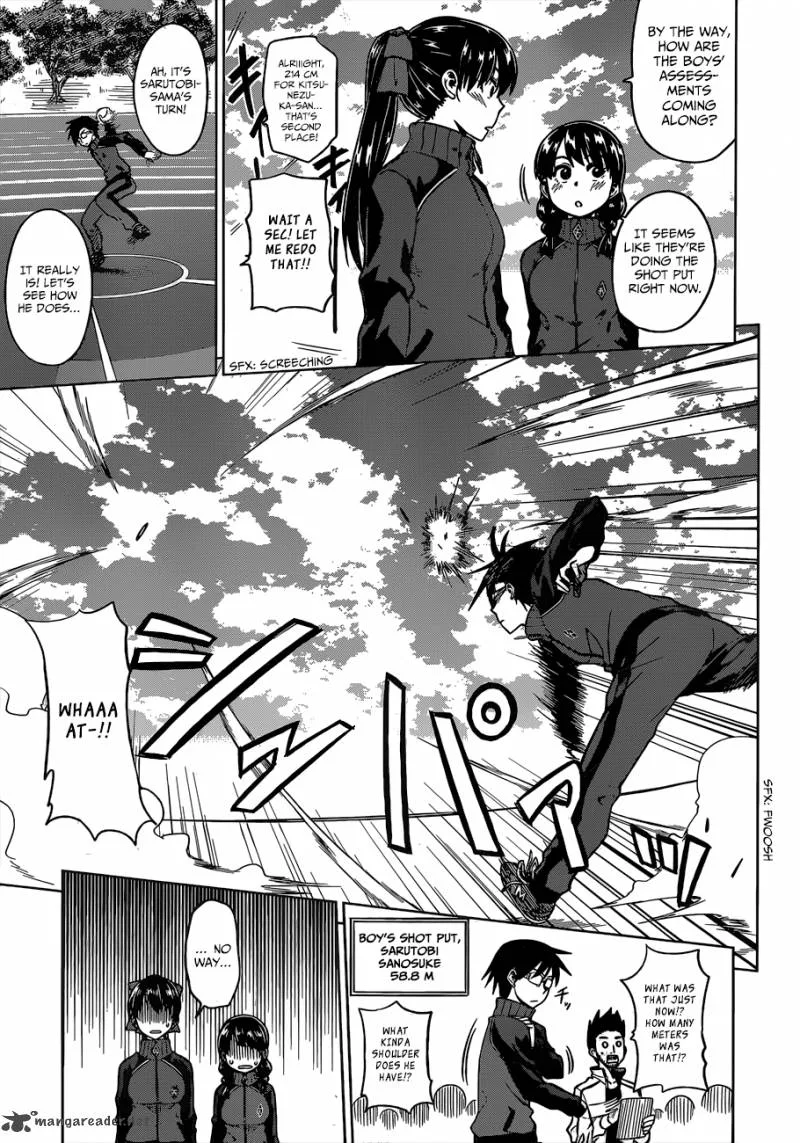 Inugami-san to Sarutobi-kun wa Naka ga Warui. Chapter 4 page 14