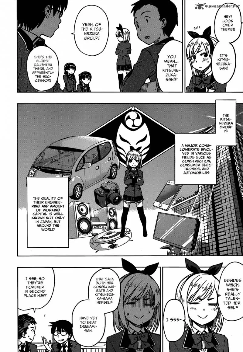 Inugami-san to Sarutobi-kun wa Naka ga Warui. Chapter 4 page 7
