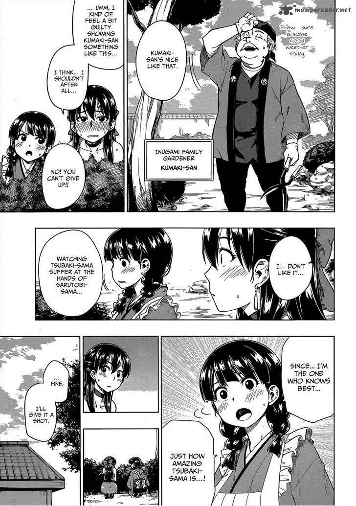 Inugami-san to Sarutobi-kun wa Naka ga Warui. Chapter 6 page 11