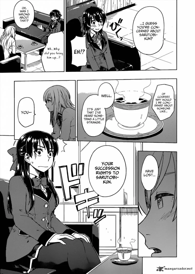 Inugami-san to Sarutobi-kun wa Naka ga Warui. Chapter 8 page 24