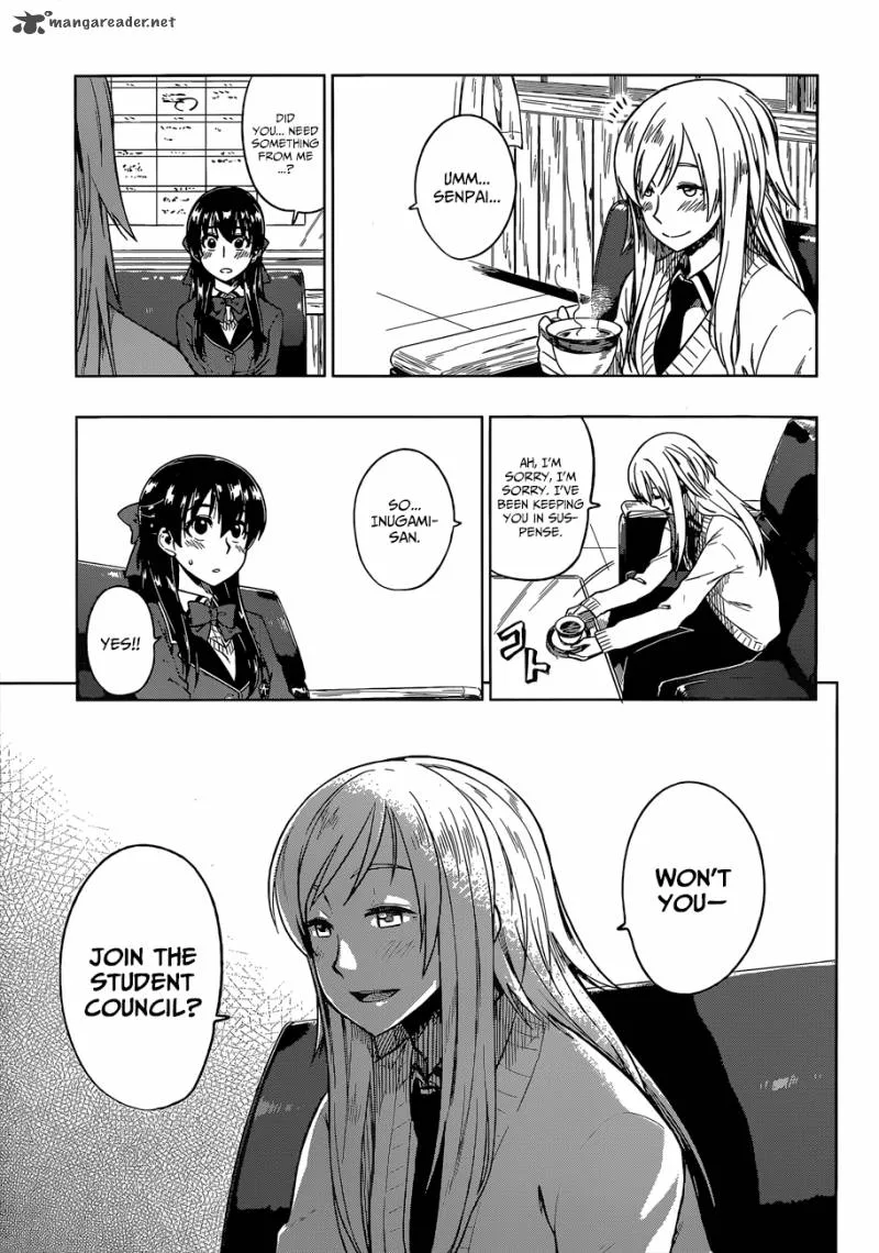 Inugami-san to Sarutobi-kun wa Naka ga Warui. Chapter 8 page 20