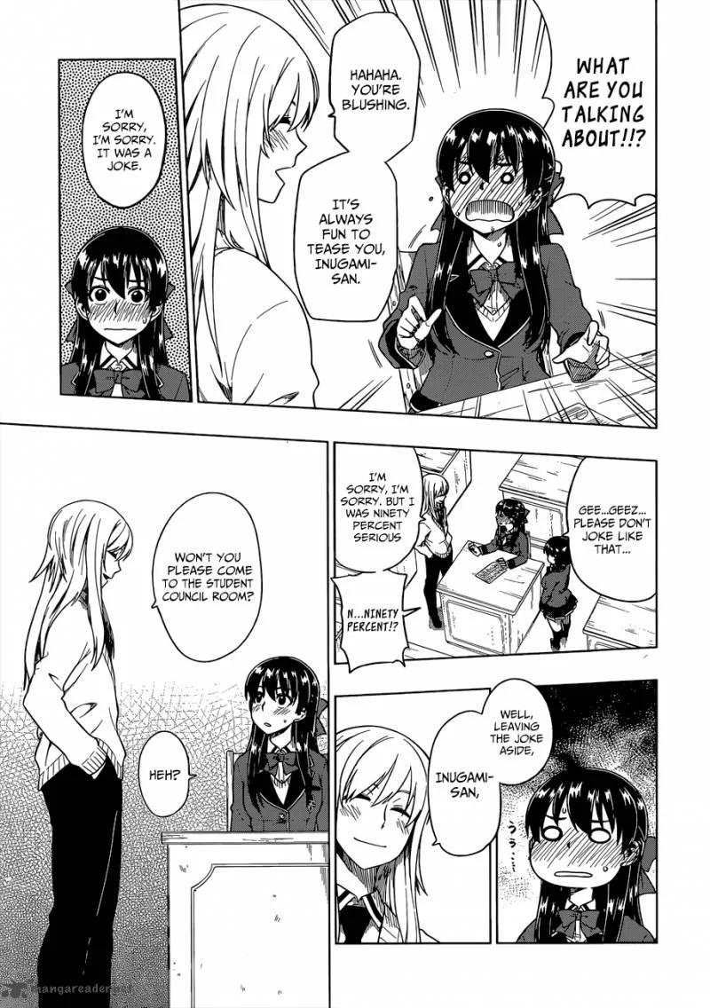 Inugami-san to Sarutobi-kun wa Naka ga Warui. Chapter 8 page 16