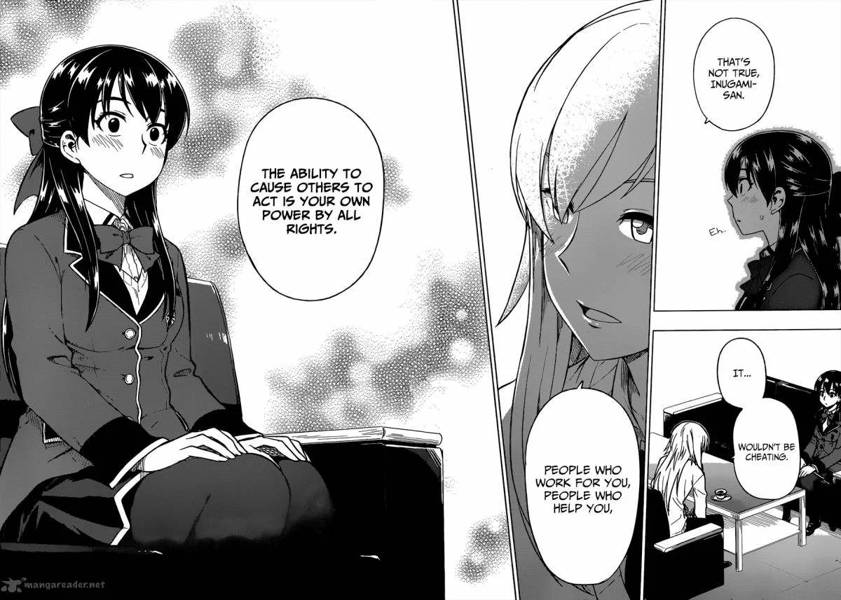 Inugami-san to Sarutobi-kun wa Naka ga Warui. Chapter 8 page 27