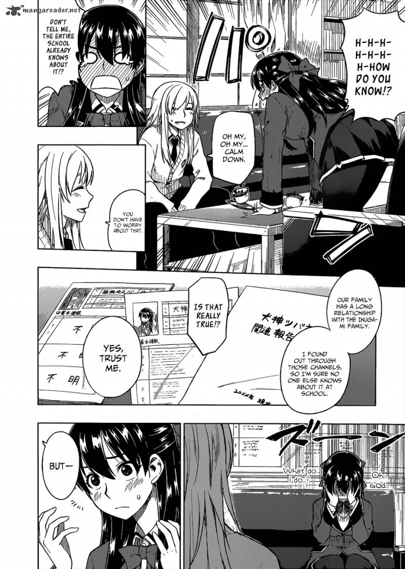 Inugami-san to Sarutobi-kun wa Naka ga Warui. Chapter 8 page 25