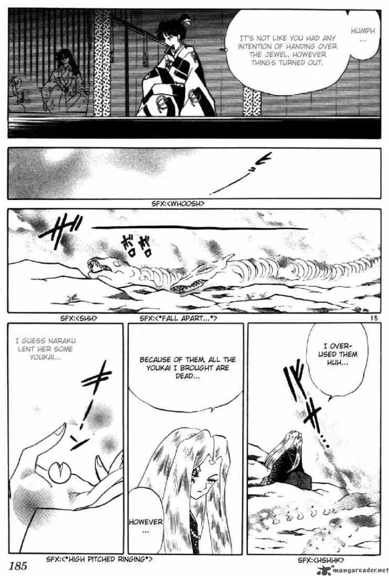 Inuyasha Chapter 198 page 15