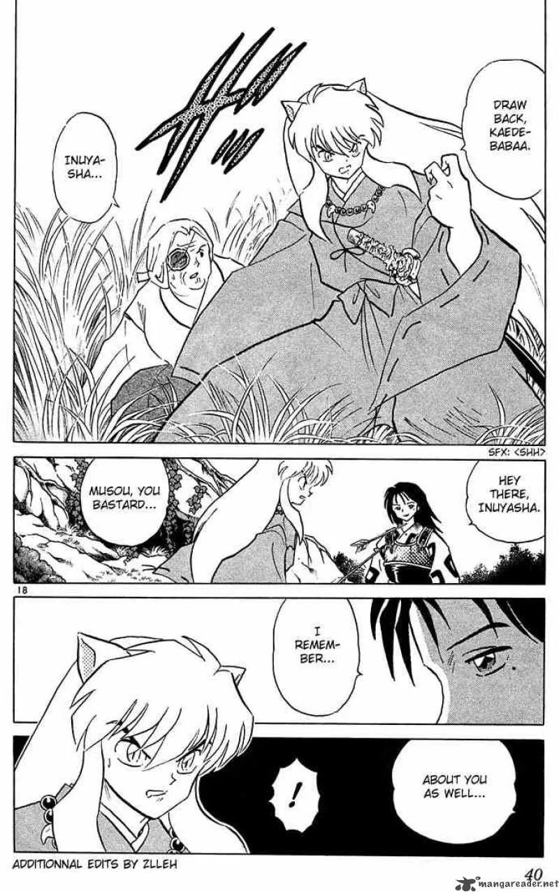 Inuyasha Chapter 210 page 18