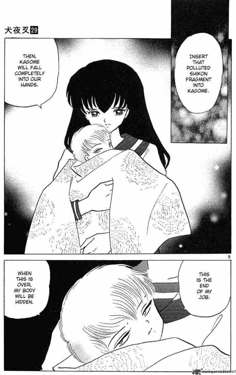 Inuyasha Chapter 285 page 9