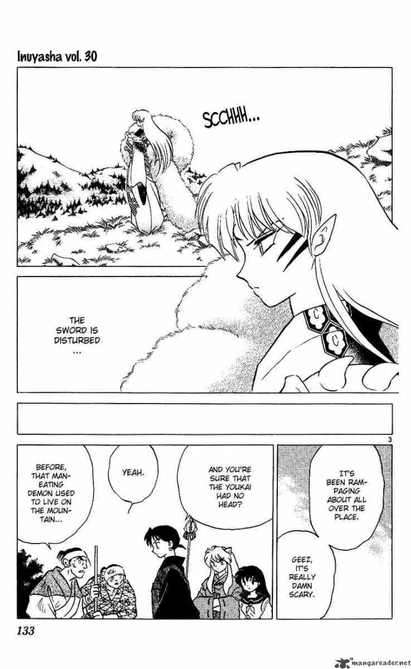 Inuyasha Chapter 296 page 3