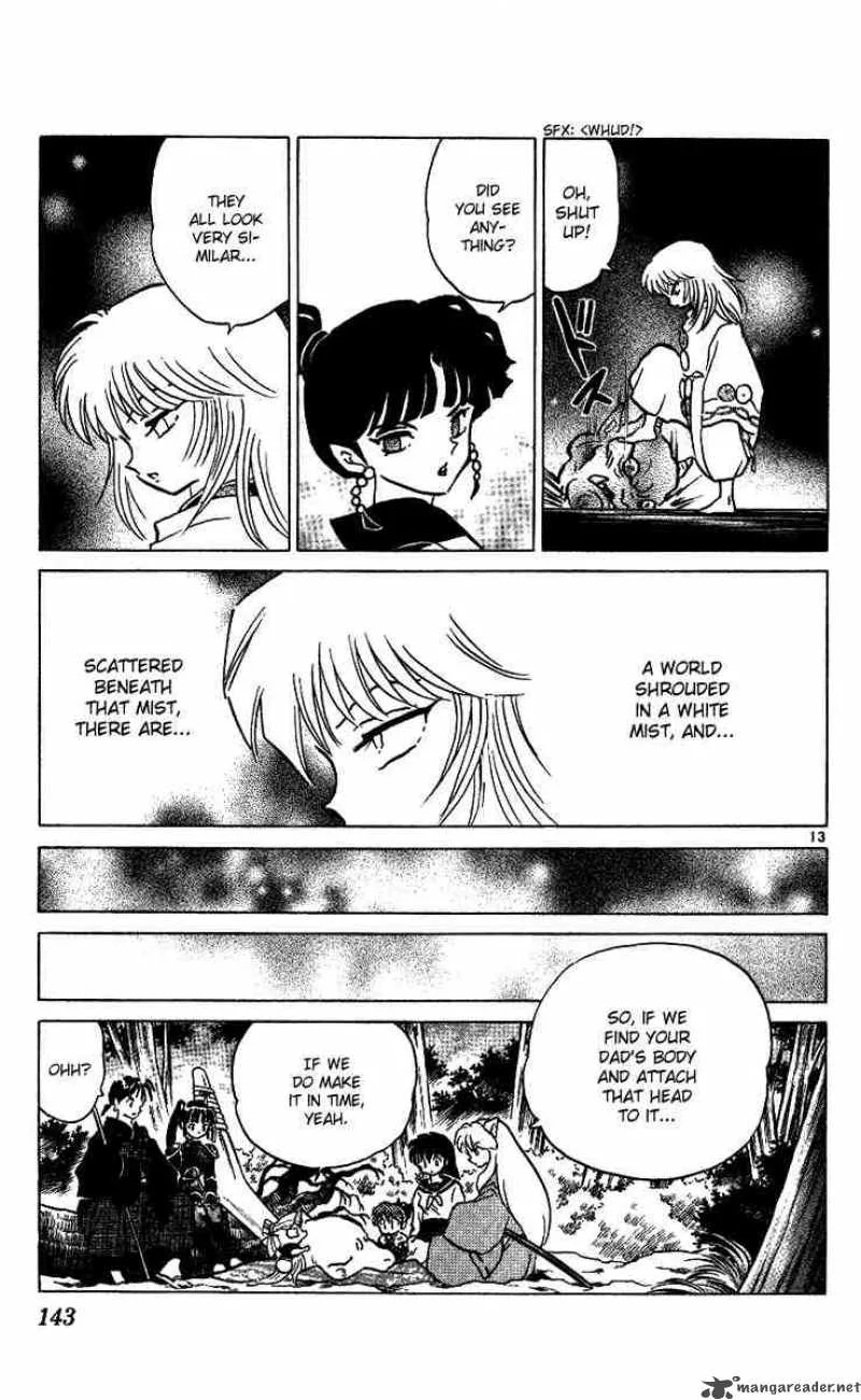 Inuyasha Chapter 296 page 13