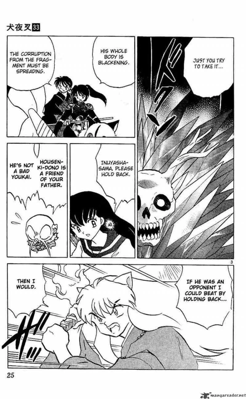 Inuyasha Chapter 320 page 3