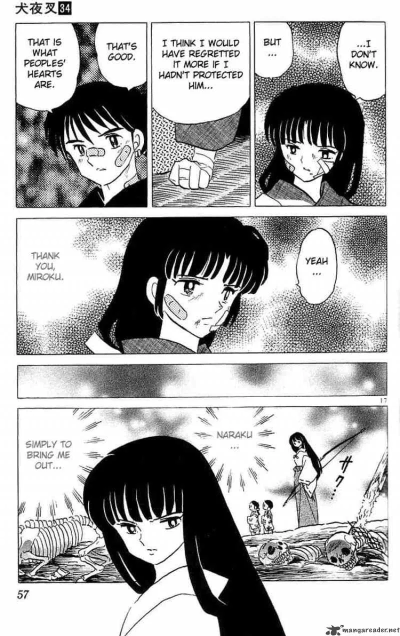 Inuyasha Chapter 331 page 17